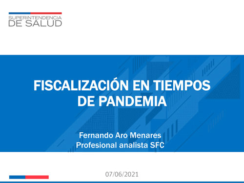 “Fiscalización en Tiempos de Pandemia”